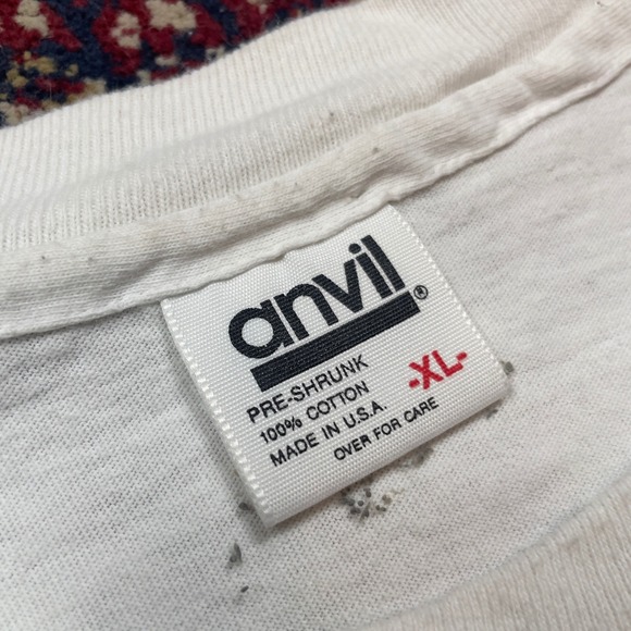 VTG Rare 1992 Olympic Games T Shirt XL Bausch Lomb Sponsor White Goggles USA - Picture 6 of 6